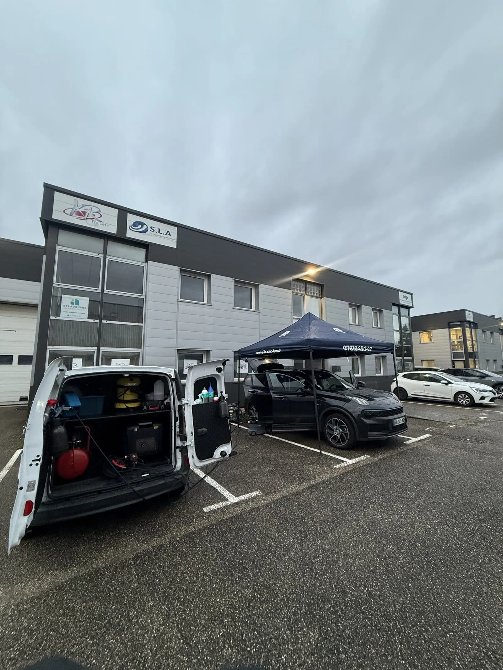 Gestion de flotte de véhicules utilitaires JB Service