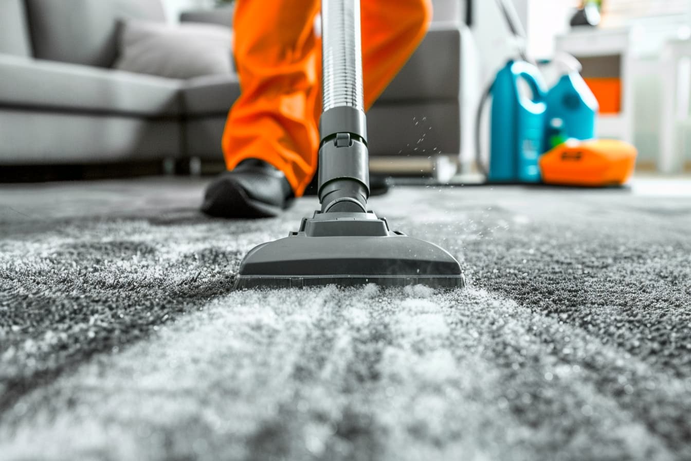 Aspiration tapis professionnelle JB Service Lyon